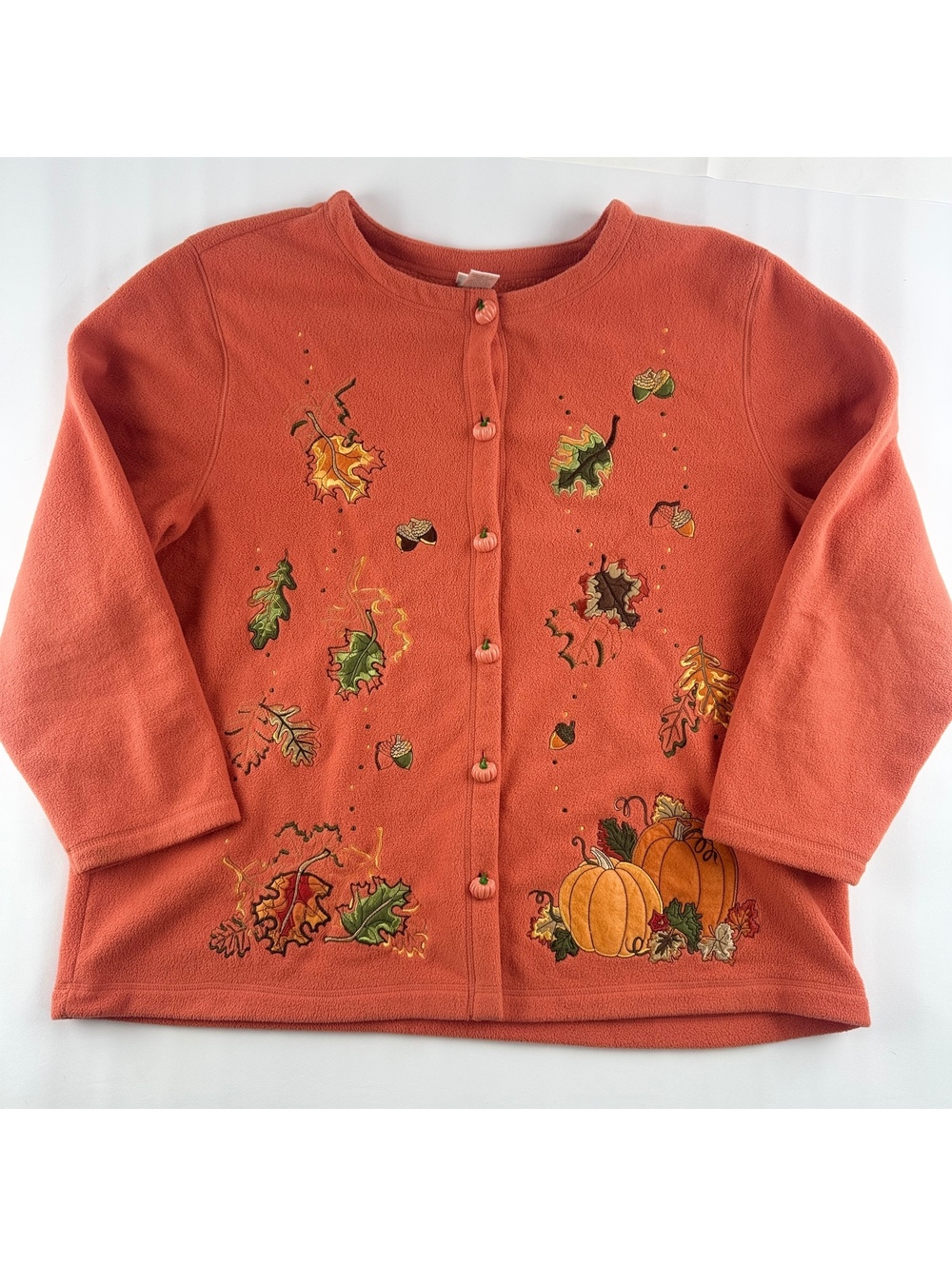 Vintage Fall Embroidery Sweater 22/24 Capacity